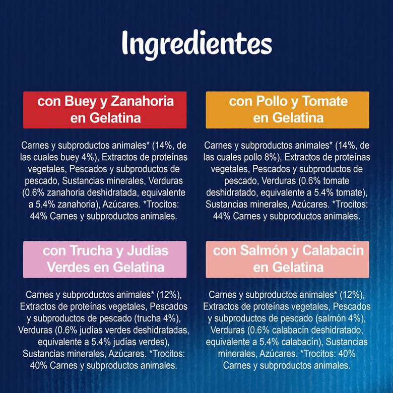 Felix Fantastic Selección de Verduras sobres en gelatina - Multipack 4, , large image number null